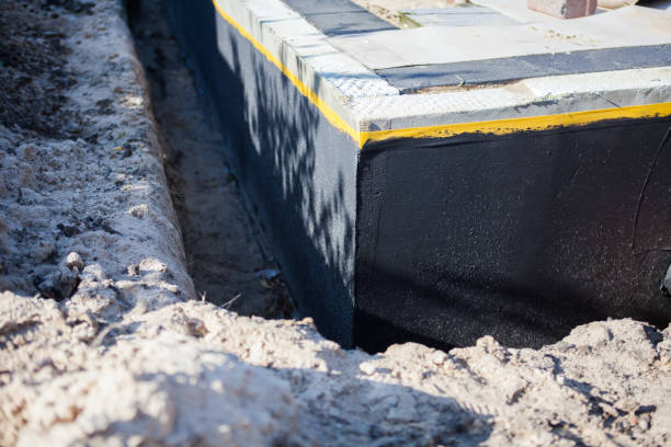 Professional Waterproofing technician working in Summit, NJ